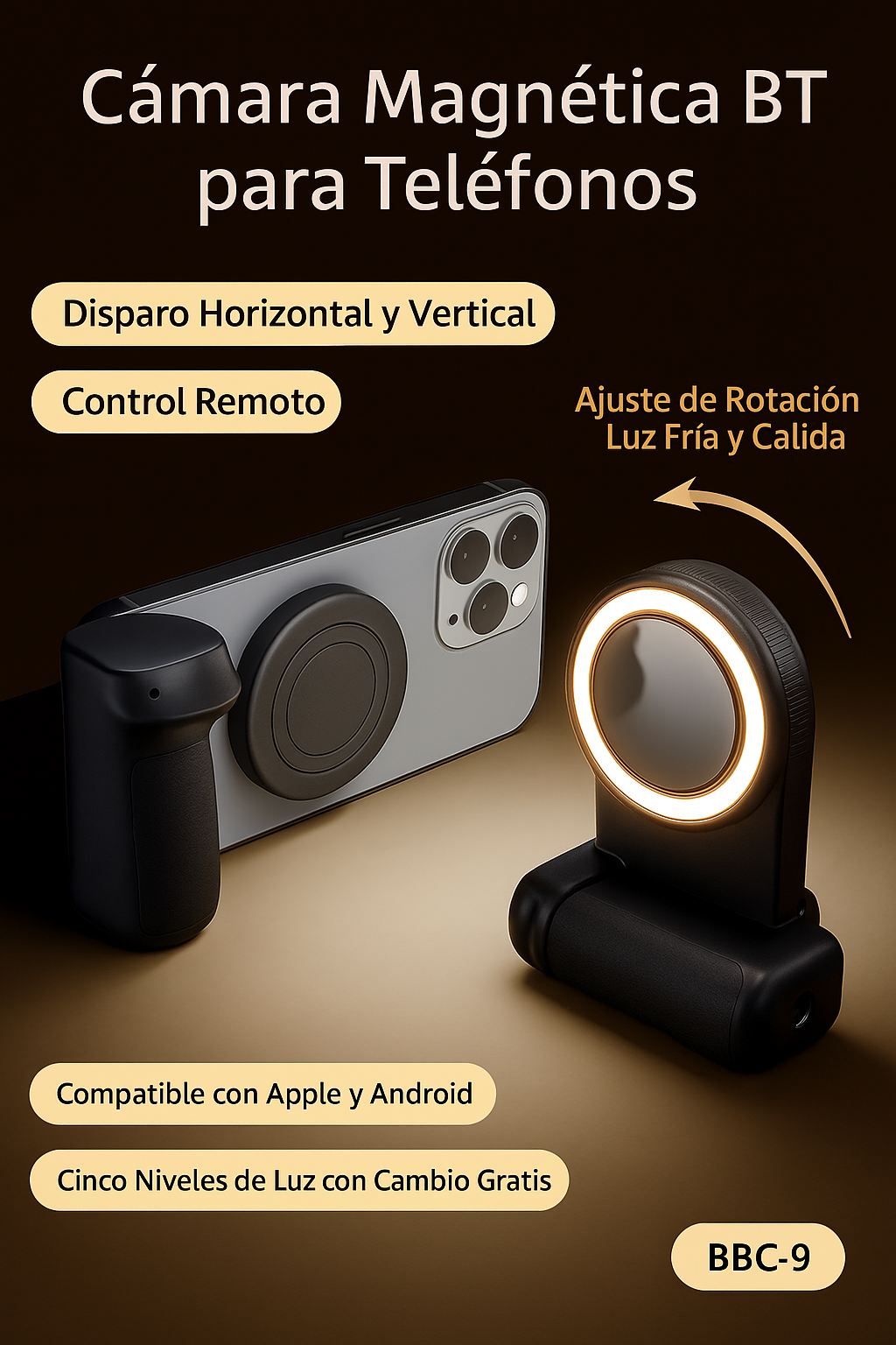 ¿Tus videos se ven mal por falta de buena luz o estabilidad? Graba como un creador PRO desde tu celular 📱✨
