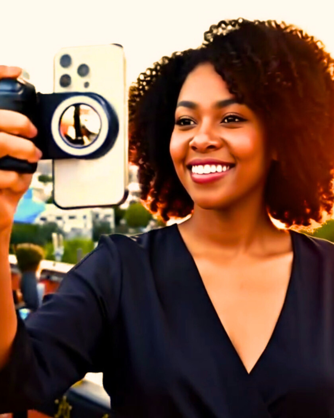 ¿Tus videos se ven mal por falta de buena luz o estabilidad? Graba como un creador PRO desde tu celular 📱✨